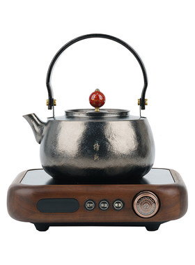 榜盛纯钛黑晶煮茶壶电陶炉煮茶器