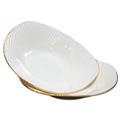 2025新款骨瓷餐具轻奢风