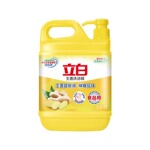 立白生姜洗洁精2.5kg去油污清新去腥除异味不伤手大桶实惠装正品