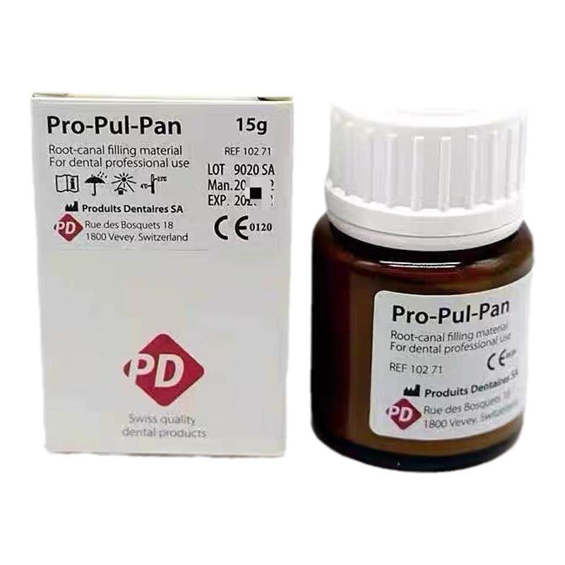牙科材料瑞士pd根充糊剂进口粉剂15g氧化锌丁香酚充填失活剂包邮