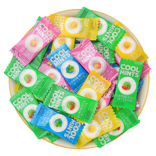 雅树清凉薄荷糖商用火锅餐饮酒店4S洗脚按摩店小糖果招待散装袋装