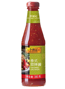 李锦记泰式甜辣酱380g*瓶香蒜辣椒酱炸鸡薯条汉堡手抓饼调味酱