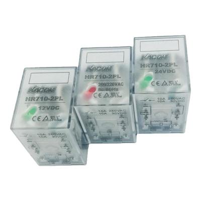 中间继电器两开两闭八脚10A