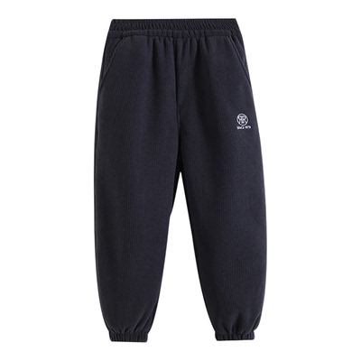 罗蒙男童加绒裤子冬季