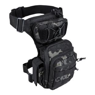 MAXGEAR战斗版机动腰包 男户外战术腿包军迷多功能斜挎包勤务腰包