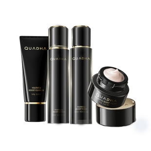 【新年礼物】华熙生物夸迪CT50超弹精华水乳面霜洁面护肤套装