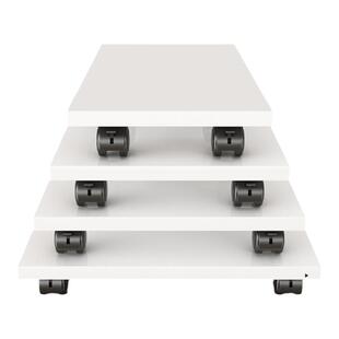 托盘长方形移动花盆底座滑轮万向轮移动底座承重托盘花盆底盘带轮