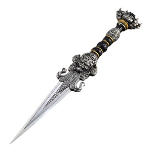 26CM绝世动漫周边全金属武器模型霍雨浩鬼雕神刀礼盒版工艺品摆件