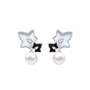 Lola Rose罗拉玫瑰常青藤系列双叶复古耳钉女时尚轻奢新年礼物