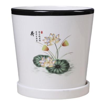 花盆陶瓷特大号特大号清仓带