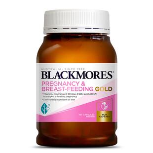 澳佳宝BLACKMORES孕黄金素叶酸dha复合维生素180粒澳洲官方正品