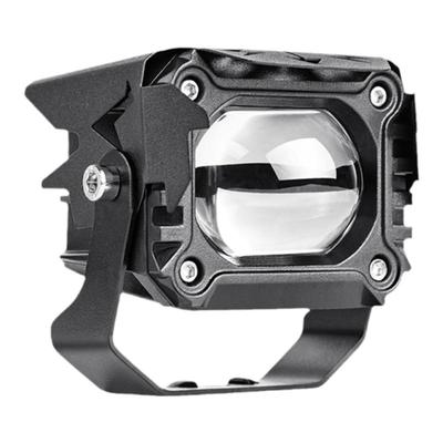 电动车灯超亮强光led大灯摩托车外置透镜射灯电瓶三轮车夜骑自装