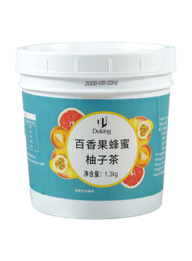 盾皇百香果蜂蜜柚子茶饮品原料