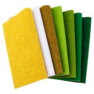 建筑沙盘模型材料场景模型草皮景观绿色尼龙草坪草绒纸粘胶草粉