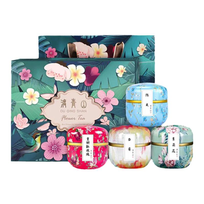 高档花果茶礼盒玫瑰送女朋友闺蜜代用/花草茶