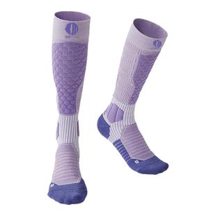 专业滑雪袜女保暖冬季美利奴羊毛加厚压力登山中筒户外运动男袜子