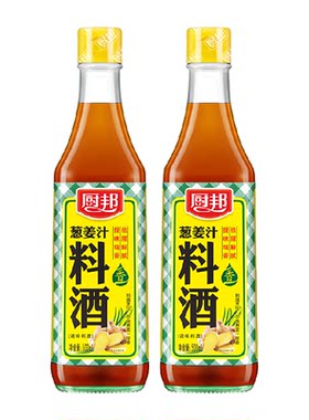 厨邦葱姜汁料酒500ml*2