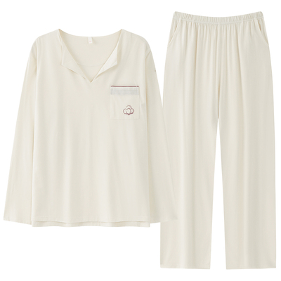 莫代尔睡衣女款A类家居服套装冬