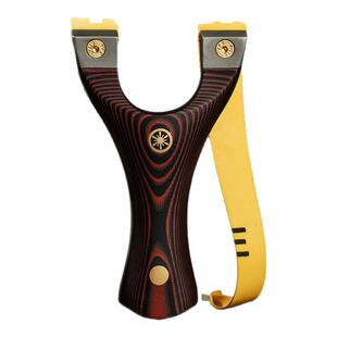 普雷萨斯 淮撑夹片钛钢快压免绑扁皮弹弓强力精准传统高精度免绑