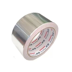 邦特铝箔胶带防晒锡箔纸屏蔽隔热防水密封补漏阻燃25米大卷包邮