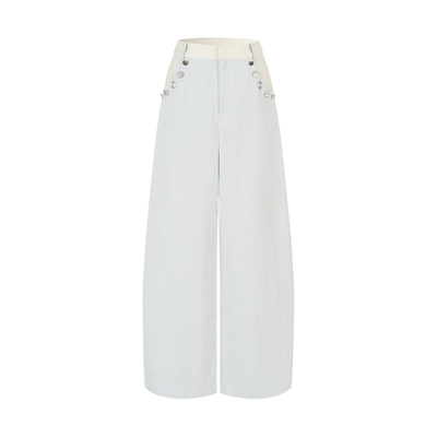 周也同款2026直筒休闲裤子宽松bf