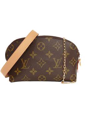【自营】Louis Vuitton/路易威登中古95新LV小贝壳化妆包内里更新