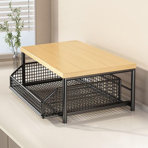 桌面置物架多层零食收纳盒收纳架餐桌台面分层架桌上杯架脸盆架