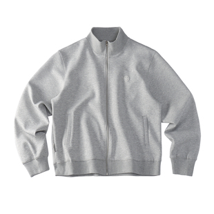 CoosRetro 春季潮牌男士立领空气层结构立体logo修身短款上衣外套