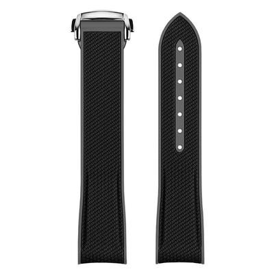 联名表带硅胶表带双色设计折叠扣