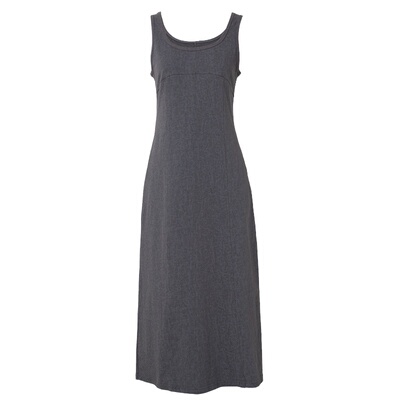 HeyDress休闲极简U领背心连衣裙