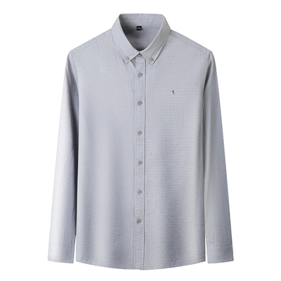 奥特莱斯高品质莱赛尔长袖衬衫男