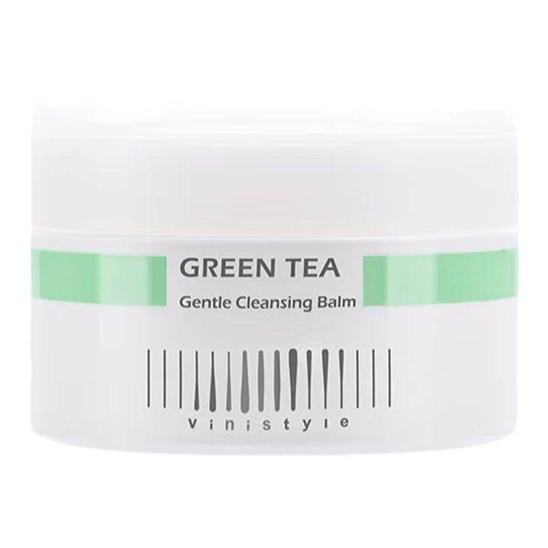 vinistyle薇妮绿茶轻柔卸妆膏慕斯温和深层清洁卸妆绿茶香膏