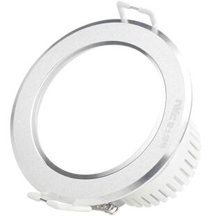 雷士照明led筒灯4w孔灯8公分7.5开孔嵌入式吊顶超薄客厅天花射灯