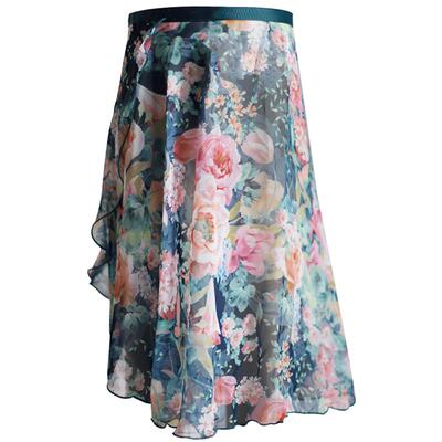 笛雀儿芭蕾舞蹈半身裙成人一片式