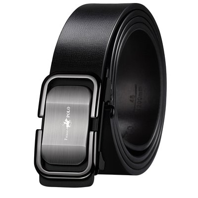 正品男士纯牛皮自动扣百搭裤带潮