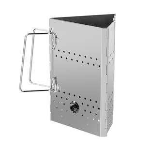 可折叠户外柴火炉引火桶不锈钢点炭炉野营生火炉烧烤架烧烤配件