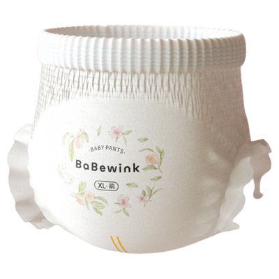 babewink蓓贝薇桃也试用装婴幼儿纸尿裤拉拉裤柔超薄透气干爽ml码