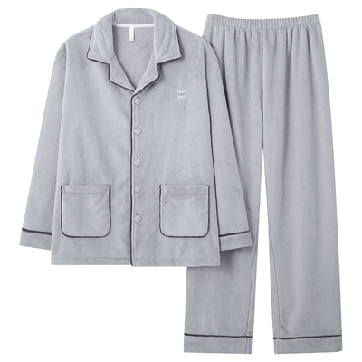 【芬腾】加厚珊瑚绒睡衣丨加大码