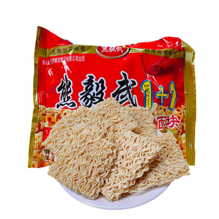 熊毅武方便面面饼8090后怀旧零食干脆面陕西特产小吃双胞胎干吃面