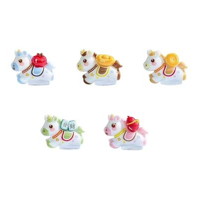 2026新款车载马上有钱小摆件发财暴富小马汽车内中控台摇摆装饰品