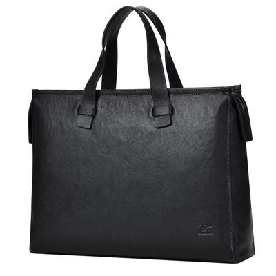 七匹狼公文包男士真皮手提包大容量头层牛皮商务通勤公务包高级感