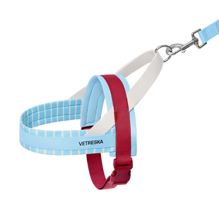 未卡迷雾梅洛狗狗胸背牵引绳防爆冲快套式大中小型犬遛狗绳子狗链