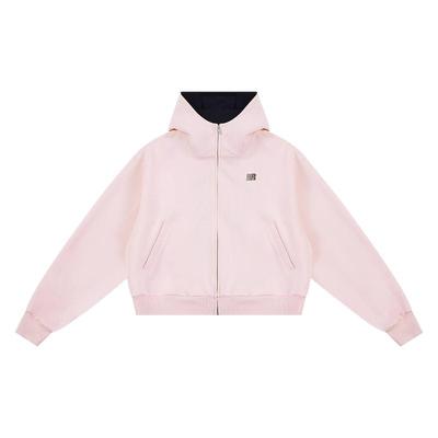 FDR官方店撞色空气层连帽卫衣