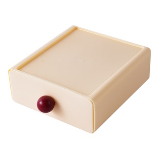 多巴胺桌面收纳盒抽屉式整理盒宿舍书桌工位整理神器办公室置物架