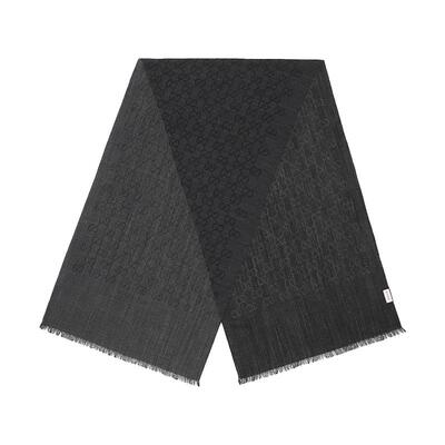 【自营】GUCCI 女士羊毛真丝围巾 165904古驰