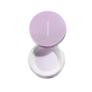 uodo散粉控油持久定妆粉不脱妆干皮防水哑光透明闪粉定妆优沃朵女