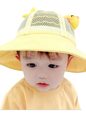 夏季婴儿帽子太阳帽遮阳