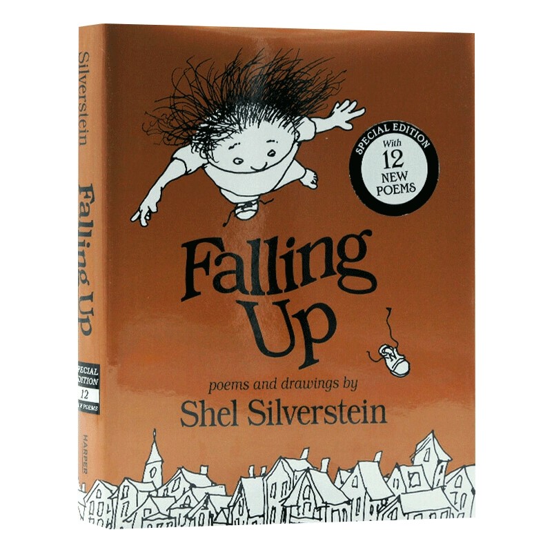 向上跌了一跤 Falling Up 英文原版书 儿童趣味绘本诗集 4-8岁英语启蒙读物 纽约时报推荐童书 进口英语书籍 Shel Silverstein
