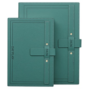 2026年日程本b5大号每日计划表365天效率记事本商务A4办公日志时间管理工作笔记本本子简约手帐封面定制LOGO