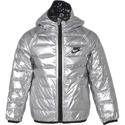 Nike/耐克正品2025秋季款小童运动连帽保暖羽绒服DZ9959-089